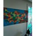 Sihirli Kağıt Türkiye Haritası Beyaz Kağıt Üzerine Renkli Baskı 118x56cm