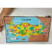 Magic Paper Adhesive Türkiye Map 48x29cm Magic Paper Adhesive Türkiye Map 48x29cm