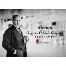 Sihirli Kağıt Atatürk 10 kasım-4 70x98cm 
