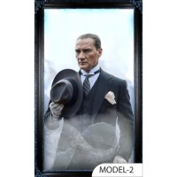 Sihirli Kağıt Atatürk Tablo-02 70x110cm