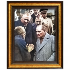 Sihirli Kağıt Atatürk Tablo 58x70cm