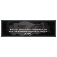 Sihirli Kağıt Atatürk Sözleri-3 30x100cm