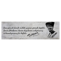 Sihirli Kağıt Atatürk Sözleri-7 30x100cm