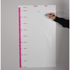 Sihirli Kağıt Yazı Tahtası Boy Ölçer Statik Tutunma Özellikli Yapıştırma Gerektirmez 60x100cm