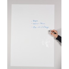 Sihirli Kağıt Renkli Kalın Yazı Tahtası Beyaz Pratik Statik Tutunma Özellikli Yapıştırma Gerektirmez Kalemli 100x70cm