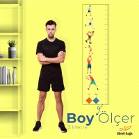 Sihirli Kağıt Yazı Tahtası Renkli Boy Ölçer Erkek Statik Tutunma Özellikli Yapıştırma Gerektirmez 28x100cm