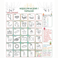 Magic Paper Fasting Chart 48x56cm Static Hold Feature