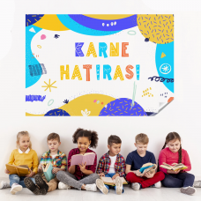 Sihirli Kağıt Karne Hatırası-9 Statik Tutunma Özellikli Yapıştırma Gerektirmez