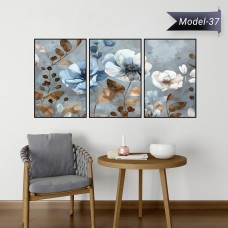 Magic Paper Flower Table-Poster-37 Static Cling Feature No Gluing Required