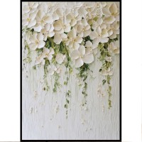 Sihirli Kağıt Çiçek Tablo-75 Statik Tutunma Özellikli Yapıştırma Gerektirmez Sihirli Kağıt Çiçek Tablo-75 Statik Tutunma Özellikli Yapıştırma Gerektirmez