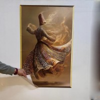 Sihirli Kağıt Dini Tablo-71 Semazen Tablo 40x60cm, 50x70cm, 70x100cm Sihirli Kağıt Dini Tablo-71 Semazen Tablo 40x60cm, 50x70cm, 70x100cm