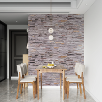  96 / 5.000 Magic Paper Wallpaper Stone Patterned Static Cling Feature No Gluing Required (SK-4002)