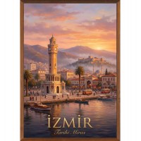 Sihirli Kağıt Tablo-03 Tarihi Miras İzmir Statik Tutunma Özellikli Yapıştırma Gerektirmez Sihirli Kağıt Tablo-03 Tarihi Miras İzmir Statik Tutunma Özellikli Yapıştırma Gerektirmez