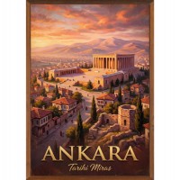 Sihirli Kağıt Tablo-04 Tarihi Miras Ankara Statik Tutunma Özellikli Yapıştırma Gerektirmez Sihirli Kağıt Tablo-04 Tarihi Miras Ankara Statik Tutunma Özellikli Yapıştırma Gerektirmez