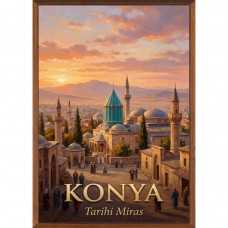 Sihirli Kağıt Tablo-11 Tarihi Miras Konya Statik Tutunma Özellikli Yapıştırma Gerektirmez Sihirli Kağıt Tablo-11 Tarihi Miras Konya Statik Tutunma Özellikli Yapıştırma Gerektirmez