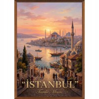Sihirli Kağıt Tablo-06 Tarihi Miras istanbul Statik Tutunma Özellikli Yapıştırma Gerektirmez Sihirli Kağıt Tablo-06 Tarihi Miras istanbul Statik Tutunma Özellikli Yapıştırma Gerektirmez