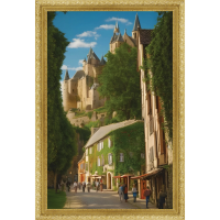 Sihirli Kağıt Tablo-06 Statik Tutunma Özellikli Yapıştırma Gerektirmez 70x100cm