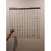Sihirli Kağıt Takvim Planlayıcı Her Yıla Uyarlanabilir Statik Tutunma Özellikli Yapıştırma Gerektirmez Kendi Kendine Tutunabilir 100x100cm