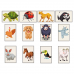 Magic Paper Frame Looking Cute Animals 12 Piece Poster SET