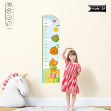 Sihirli Kağıt Renkli Boy Ölçer Statik Tutunma Özellikli Yapıştırma Gerektirmez 25x98cm