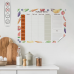 Magic Paper Weekly Menu Static Cling No Gluing Required 45x65cm