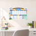 Sihirli Kağıt Ortaokul Haftalık Ders Programı 98x70cm Sihirli Kağıt Ortaokul Haftalık Ders Programı 98x70cm