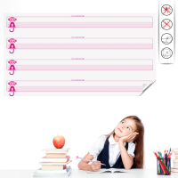 PraticPaperBoard Striped Guide 100x56cm