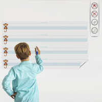 PraticPaperBoard Striped Guide 100x56cm