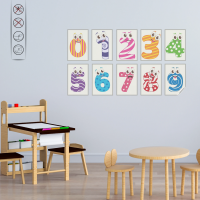 Sihirli kağıt Cute Numbers