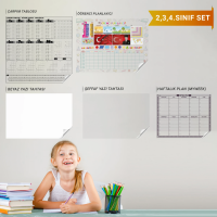 Praticpaperboard Education Set for Elementary School 2-3-4 Class