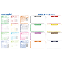Sihirli Kağıt 2027 Mini Yıllık Plan (SK-01) 100x56cm Sihirli Kağıt 2027 Mini Yıllık Plan (SK-01) 100x56cm