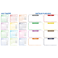 Sihirli Kağıt 2027 Mini Yıllık Plan (SK-01) 100x56cm Sihirli Kağıt 2027 Mini Yıllık Plan (SK-01) 100x56cm