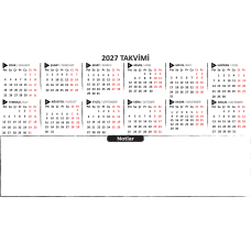 Sihirli Kağıt 2027 Mini Yıllık Plan (SK-02) 56x100cm Sihirli Kağıt 2027 Mini Yıllık Plan (SK-02) 56x100cm