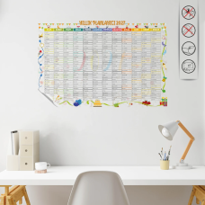 Sihirli Kağıt 2027 Mini Yıllık Plan 85x56cm Sihirli Kağıt 2027 Mini Yıllık Plan 85x56cm