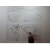 Sihirli Kağıt Dilsiz Dünya Haritası Statik Tutunma Özellikli Yapıştırma Gerektirmez 114x56cm