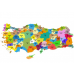 PraticPaperBoard Colored Turkey Map Transparent 259x150cm